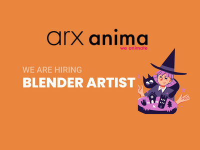 arx anima animation studio looking for Blender Artist - Remote job