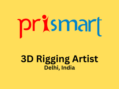 3D Rigging Artist required at Prismart Productions