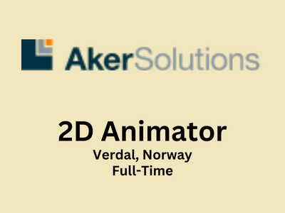 Aker Solutions looking for a 2D Animator