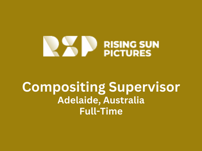 Compositing Supervisor required at RSP