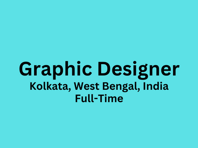 Graphic Designer job in political industry