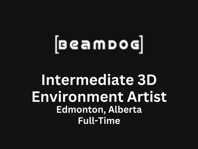 Intermediate 3D Environment Artist required at Beamdog