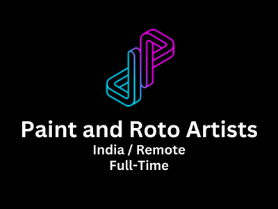 Jellyfish Pictures is looking for Paint and Roto Artists