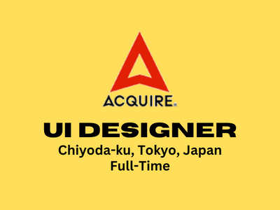 Job opening for UI Designer at Acquire