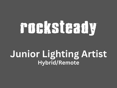 Junior Lighting Artist required at Rocksteady