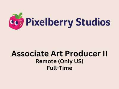 Pixelberry Studios is looking for Associate Art Producer 2