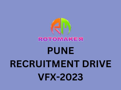 Pune rescruitment drive VFX-2023 at Rotomaker