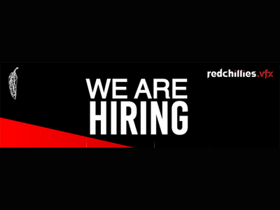 Red Chillies VFX studio hiring for multiple jobs