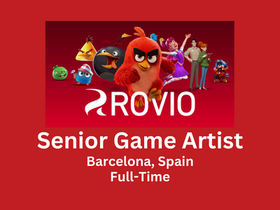 Rovio studio is looking for Senior Game Artist - Photoshop, Unity Rovio studio is looking for Senior Game Artist - Photoshop, Unity