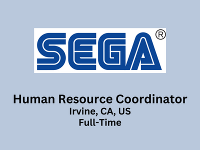 SEGA is looking for Human Resource Coordinator