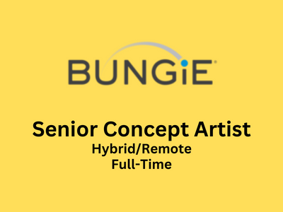 Senior Concept Artist required at Bungie Studio