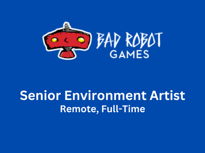 Senior Environment Artist required at Warner Bros. Games