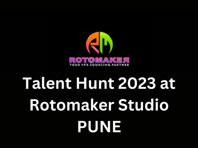 Talent hunt 2023 at Rotomaker studio