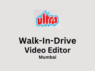 Walk-In-Drive at Ulta Media & Entertainment for Video Editor