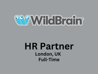 WildBrain is looking for HR Partner