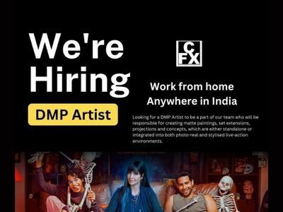 Work from home job for DMP Artist at CinevisualFX
