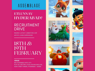 Assemblage Entertainment Recruitment Drive