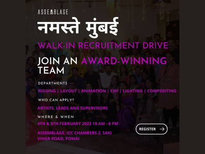 Assemblage Entertainment recruitment drive