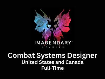 Combat Systems Designer required at Imagendary Studios