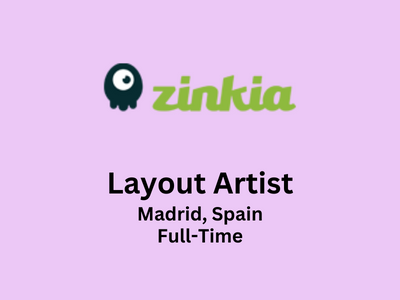 Layout Artist to join the Audiovisual Production team