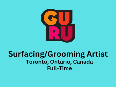Surfacing/Grooming Artist required at Guru Studio