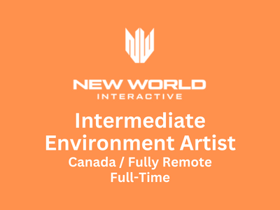 New World Interactive hiring Intermediate Environment Artist