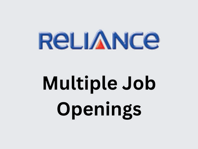 Reliance Group hiring for multiple positions