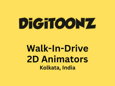 Walk-In Drive for 2D Animators at Digitoonz