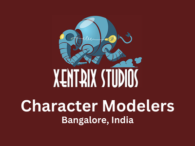 Xentrix Studios is hiring Character Modelers