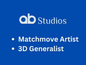 AB VFX Studio Hiring Matchmove & 3D Generalist - Mumbai