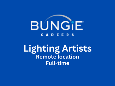Bungie is looking for Lighting Artists