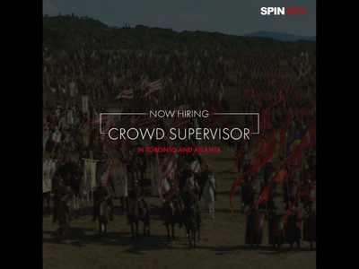 Crowd Supervisor required at SPIN VFX Studio