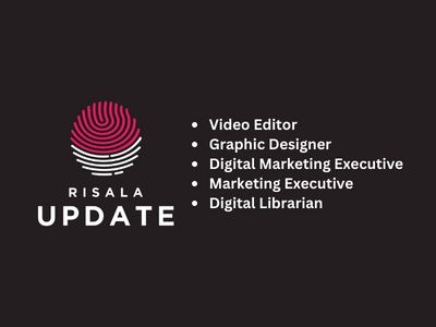 Job openings at Risala Update