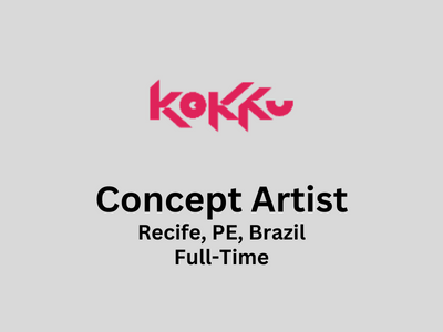 Looking for full-time Concept Artist at Kokku