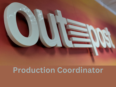 Production Coordinator required at Outpost VFX