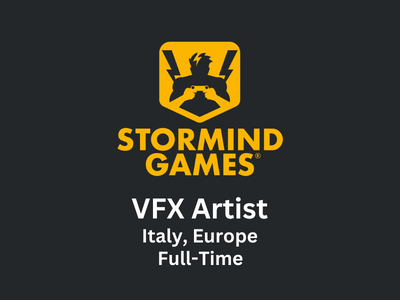 Stormind Games is looking for VFX Artist