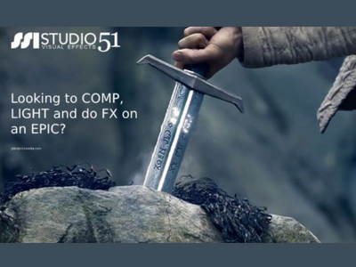 Studio51 VFX is looking for senior staff positions
