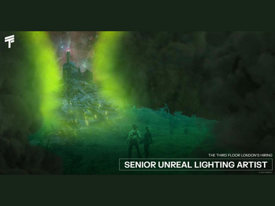 
The Third Floor hiring Senior Unreal Lighting Artist
