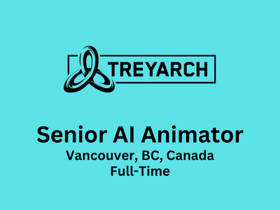Treyarch is looking for Senior AI Animator