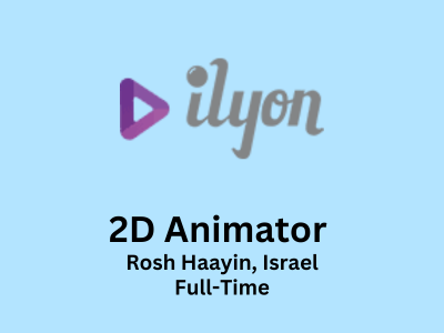 2D Animator required at Ilyon Dynamics