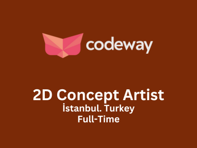 2D Concept Artist required at Codeway Studios