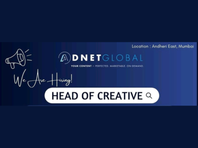 Adnet Global is looking for Head of Creative