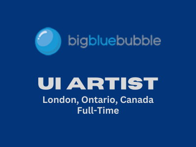 Big Blue Bubble is looking for UI Artists