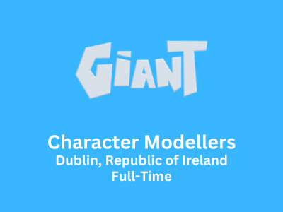 Character Modellers required at Giant Animation