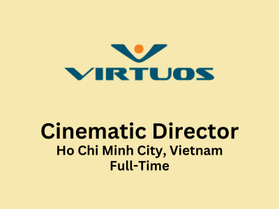 Cinematic Director required at Virtuos Games