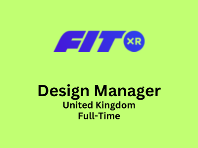Design Manager required at FitXR