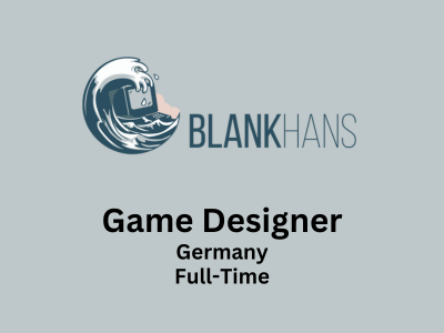 Game Designer required at Blankhans GmbH