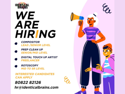 Identical Brains studios multiple job hiring