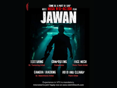 Job hiring is open at Red Chillies VFX