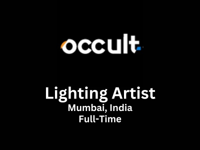 Lighting Artist required at Occult Studios